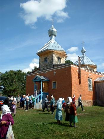 В селе Большое Чурашево Ядринского района вчера вновь заработала Церковь Святого Гурия