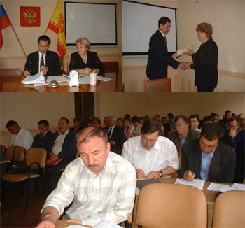 Состоялось очередное двадцать шестое заседание Ядринского районного Собрания депутатов третьего созыва