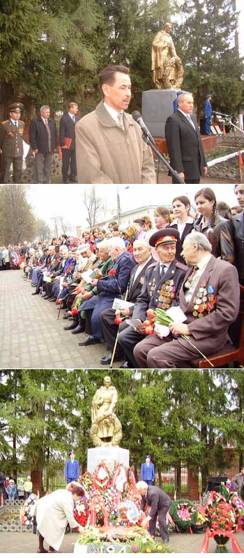 12:38 На площади Победы г. Ядрин прошел торжественный митинг