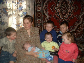 Богатство семьи Семеновых – шестеро детей
