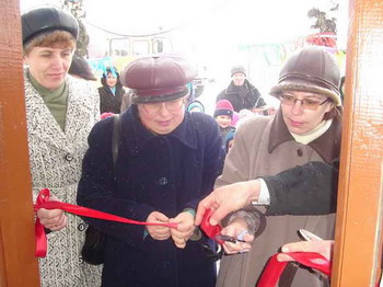 В Ядринском районе состоялось открытие 13-ой сельской модельной библиотеки