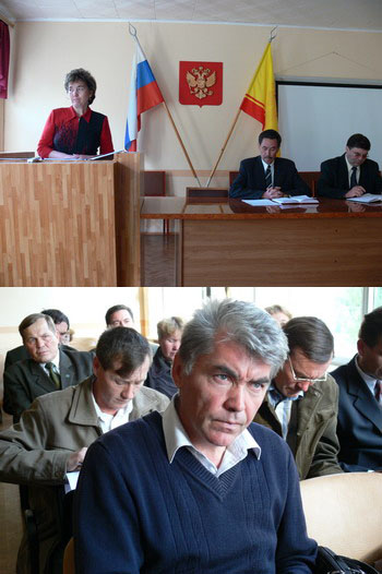 Совещаются главы поселений Ядринского района