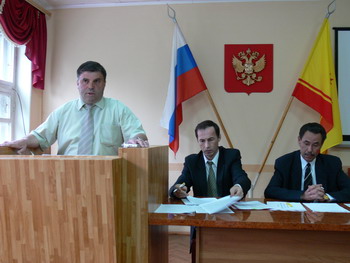 Руководители сельхозпредприятий и главы поселений Ядринского района совместно подвели итоги работы за I полугодие