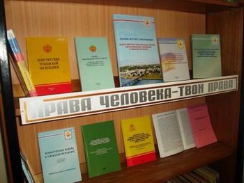 Открылась выставка - просмотр «Права человека - твои права»