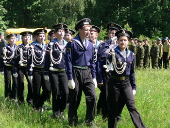В Ядрине стартовали районные юнармейские игры «Орленок» и «Зарница»