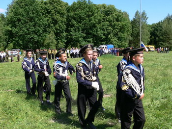 10:50 В Ядрине прошли районные юнармейские игры «Зарница» и «Орленок»