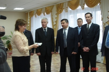 10:35 Генерал-лейтенант Валерий Кузнецов посетил Ядринский детский дом