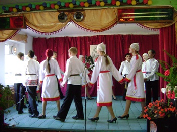 В рамках Недели добрых дел в МОУ «Балдаевская СОШ» состоялась литературно-музыкальная композиция «Эх, юррам, янара!»