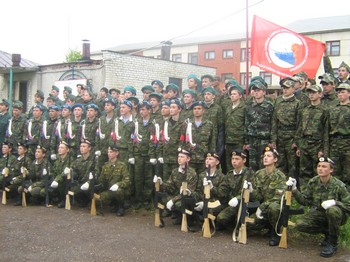 В Ядринском районе завершились военно-полевые сборы учащихся 10 классов