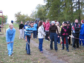 Легкоатлетическая эстафета 2009 среди работников образования Ядринского района