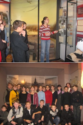 Школьники Ядринского района посетили музей воинской Славы