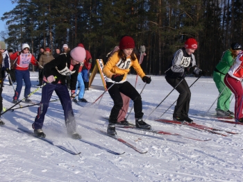 В Ядринском районе состоялось торжественное открытие зимнего спортивного сезона