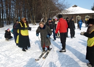 В Ядринском районе состоялись соревнования по лыжным гонкам, посвященные памяти Героя Советского Союза Е. Г. Пайгусова