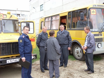 09:36 Проверка готовности школьных автобусов в Ядринском районе