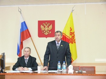 14:39 В Ядринском районе состоялось первое организационное заседание районного Собрания депутатов пятого созыва