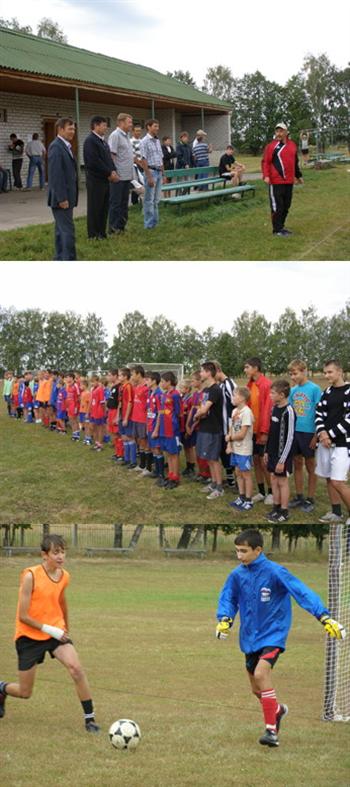 Дворовый футбол проходит в день рождения города Ядрин