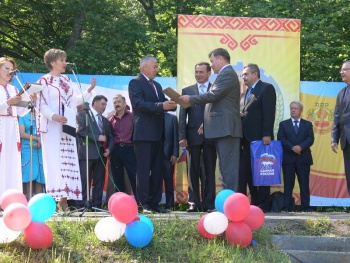 Передовики отрасли сельского хозяйства Ядринского района удостоились заслуженных наград на празднике «Акатуй»