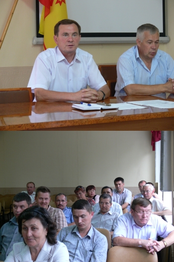 08:49 На совещании аграриев Ядринского района обсуждены насущные вопросы