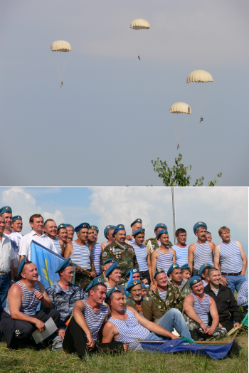 14:17 Десантники Ядринского района отметили свой профессиональный праздник парашютными прыжками