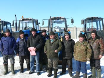 Сельхозпредприятия Ядринского района "Выльский" и "Пучах"  провели техосмотр тракторов