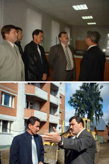 С рабочим визитом Ядринский район посетил председатель Кабинета Министров ЧР С. Гапликов