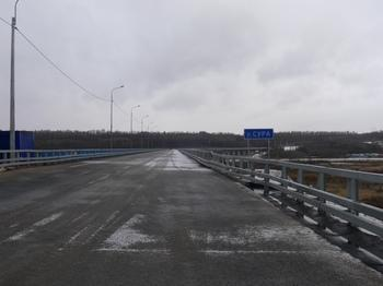 В Ядринском районе завершено строительство первого этапа моста через р.Сура