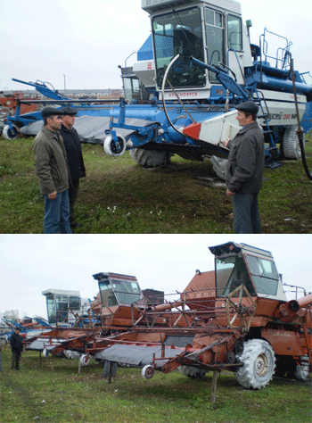 10:38_ В Яльчикском районе продолжается работа по постановке сельхозтехники на зимнее хранение