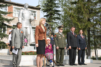 14:07 Празднование 64-ой годовщины Победы в Яльчикском районе