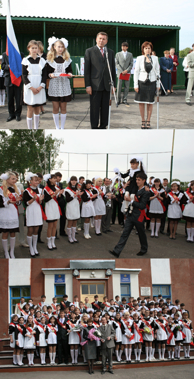 10:29 Глава Яльчикского района Н.П.Миллин поздравил выпускников Яльчикской СОШ с окончанием школы