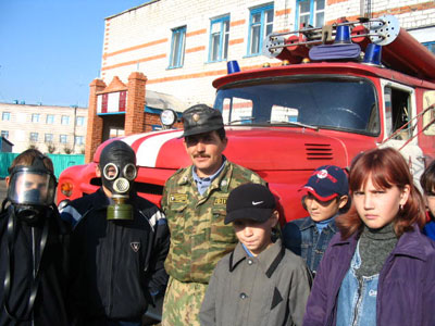 11:55_ Побывали на экскурсии в пожарной части.