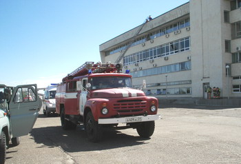 17:55 Пожарно-тактические учения прошли на Чебоксарской ГЭС