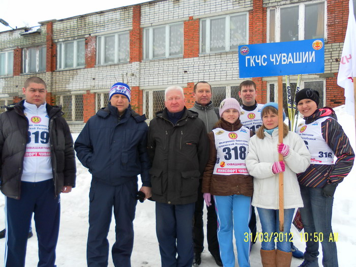 В Чебоксарах закрыли зимний лыжный сезон 2012 г.