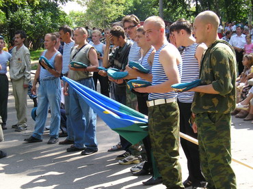 День десантника прошел в Чебоксарах