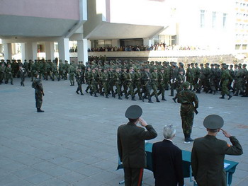 10:18 Состоялся торжественный выпуск будущих офицеров на военной кафедре ЧГУ им. И.Н. Ульянова