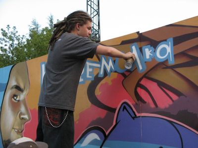 09:49 Победители «Кофемолки – 2010» в номинации граффити поедут в Германию