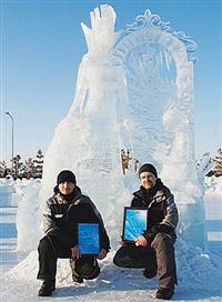 Снежная королева при плюсовой температуре
