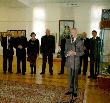 11:36 В Новочебоксарском Художественном музее открылась юбилейная выставка работ Ревеля Федорова
