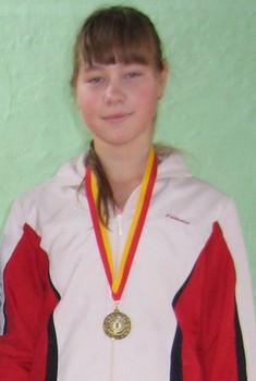 Кристина Вырвич - победитель Чемпионата Чувашской Республики по бадминтону