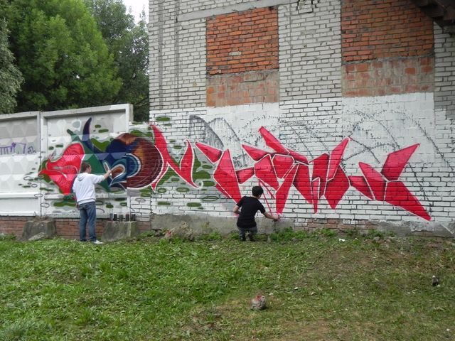 09:07 На Аллее искусств в Чебоксарах прошел граффити-фестиваль