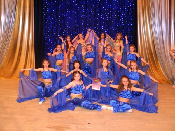 Юные шумерлинки приняли участие во II Региональном фестивале восточного танца «Многоликий восток»
