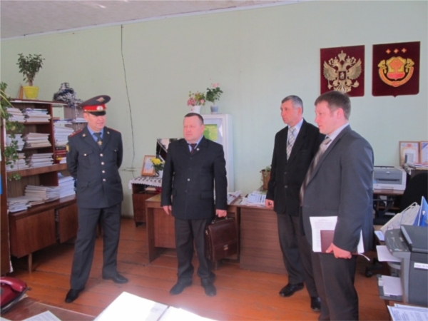 Заместитель министра природных ресурсов и экологии Чувашской Республики А.Яковлев посетил Тегешевское сельское поселение