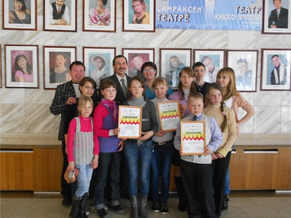 Поездка детско-юношеского театрального коллектива «Спутник» в г. Чебоксары