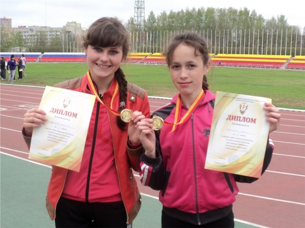 Спортсменки из Алатырского района - победители Кубка Чувашской Республики по легкой атлетике