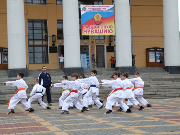 _На республиканском форуме "За здоровую Чувашию" глава города рассказал о результатах реализации проекта "Здоровые города"