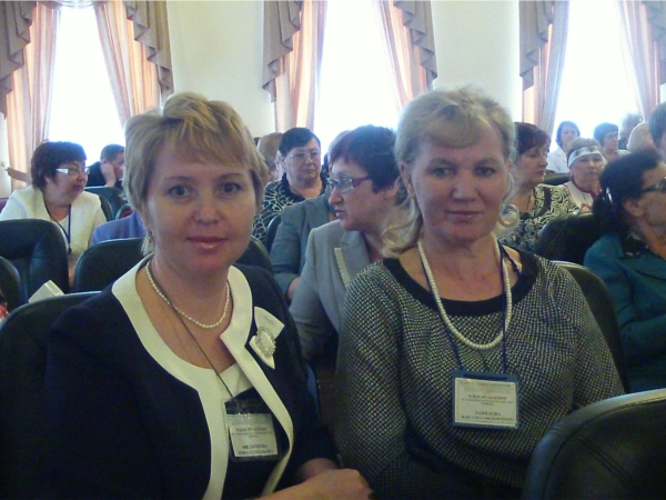 Председатель районного отделения ОО «Чувашский республиканский совет женщин» на Межрегиональной конференции