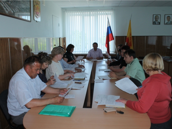 Заседание антинаркотической комиссии в Козловском районе
