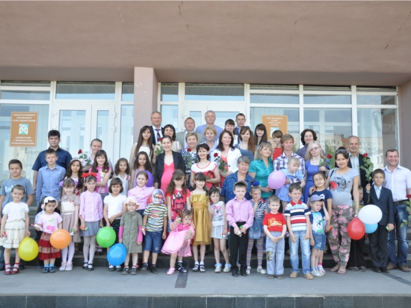 В администрации города Новочебоксарск состоялось чествование многодетных семей