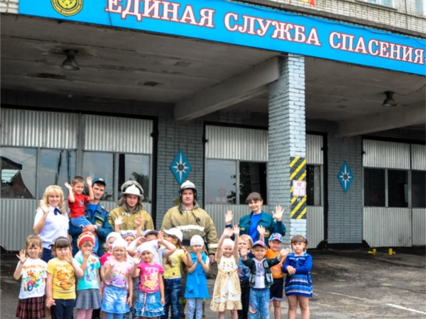 _г. Алатырь: пожарные пригласили в гости воспитанников детского сада