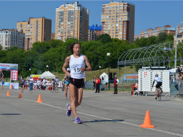 Лина Бикулова – чемпионка России по спортивной ходьбе на 20 км, Светлана Васильева – лучшая среди молодежи