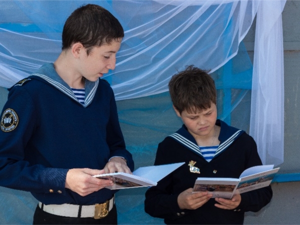 Порецкие школьники приняли участие в Х Большом Сборе юных моряков Чувашии